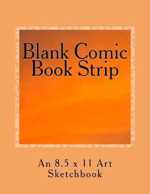 Book cover for Blank Comic Book Strip