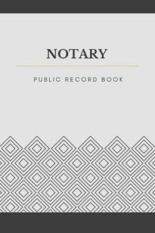 Cover of Notary Journal