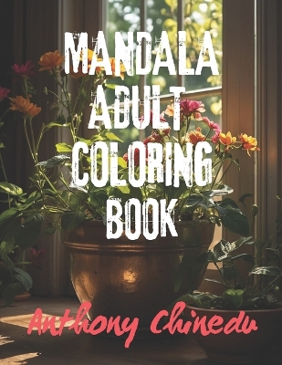 Book cover for Mandala Adult Coloring Book