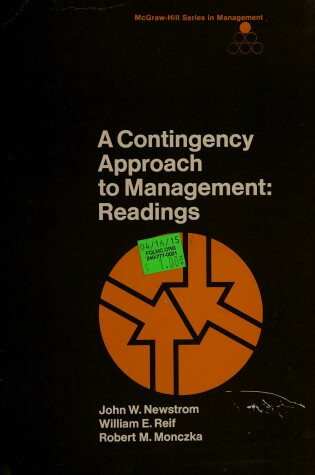 Cover of Contingency Approach to Management Readings