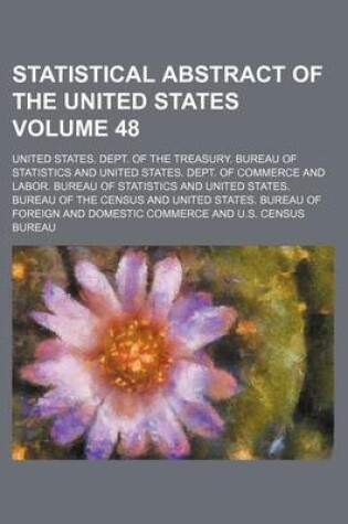 Cover of Statistical Abstract of the United States Volume 48