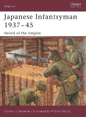 Book cover for Japanese Infantryman 1937–45