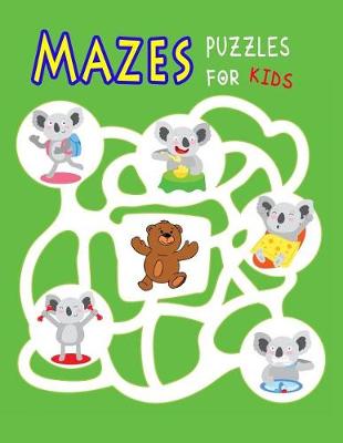 Book cover for Maze Puzzles for Kids