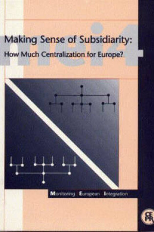 Cover of Making Sense of Subsidiarity