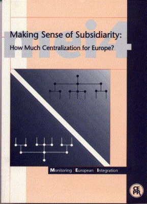 Cover of Making Sense of Subsidiarity