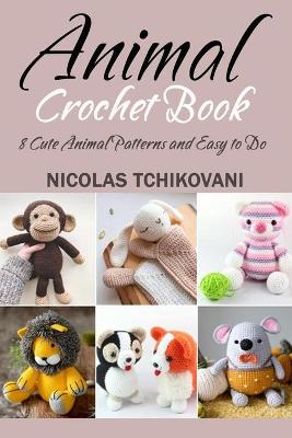 Book cover for Animal Crochet Book