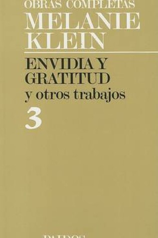 Cover of Envidia y Gratitud y Otros Trabajos