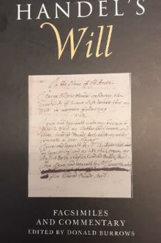 Cover of Handel's Will