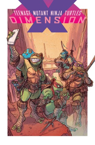Book cover for Teenage Mutant Ninja Turtles: Dimension X