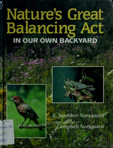 Book cover for Norsgaard J. & C. : Nature'S Great Balancing Act (Hbk)