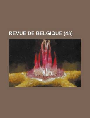 Book cover for Revue de Belgique (43)