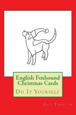 Cover of English Foxhound Christmas Cards