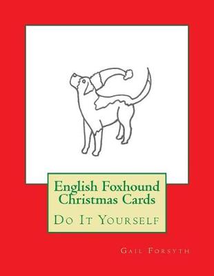 Book cover for English Foxhound Christmas Cards