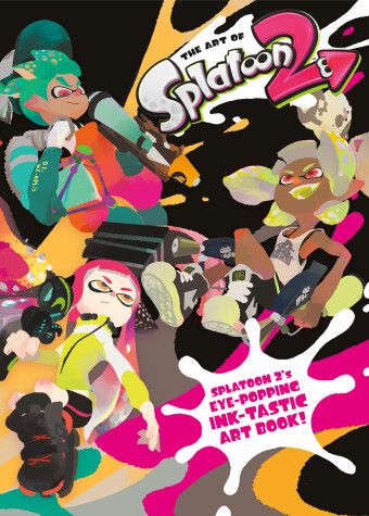 Book cover for The Art of Splatoon 2