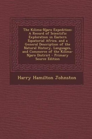 Cover of The Kilima-Njaro Expedition