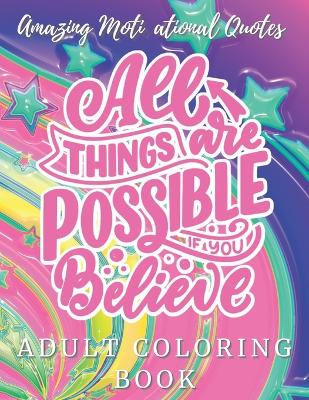 Cover of Adult Coloring Book