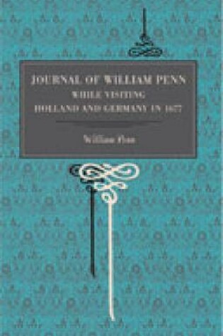 Cover of Journal of William Penn