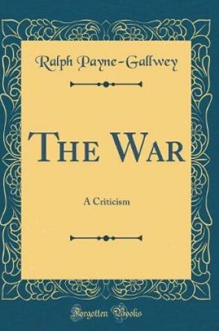 Cover of The War