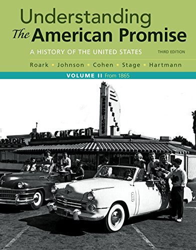 Book cover for Understanding the American Promise, Volume 2