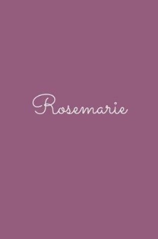 Cover of Rosemarie