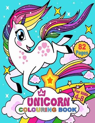 Book cover for Unicorn Colouring Book