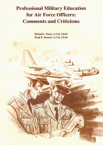 Book cover for Professional Military Education for Air Force Officers