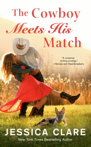 Book cover for The Cowboy Meets His Match
