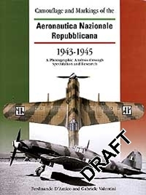 Book cover for Camouflage and Markings of the Aeronautica Nazionale Repubblicana 1943-1945