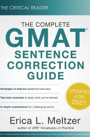 Cover of The Complete GMAT Sentence Correction Guide