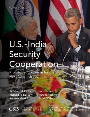 Book cover for U.S.-India Security Cooperation