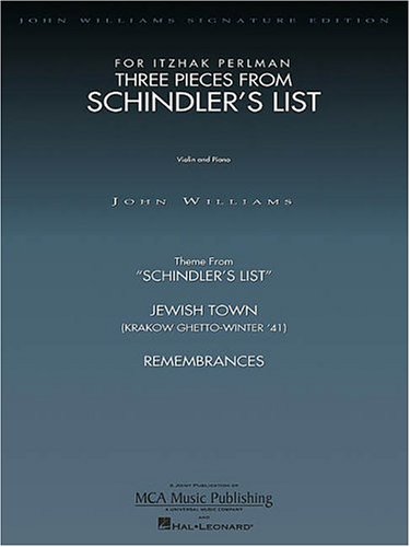 Book cover for Three Pieces From Schindler's List