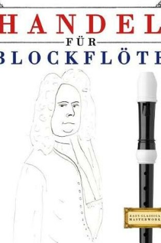 Cover of Handel F r Blockfl te