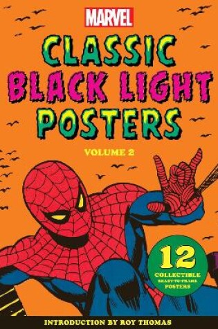 Cover of Marvel Classic Black Light Collectible Poster Portfolio Volume 2