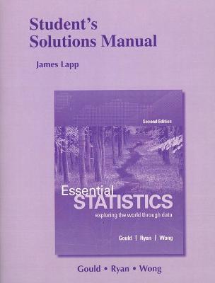 Book cover for Student's Solutions Manual for Essential Statistics