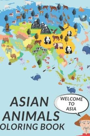 Cover of Asian Animals Coloring Book