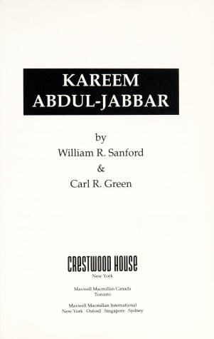 Book cover for Kareem Abdul-Jabbar