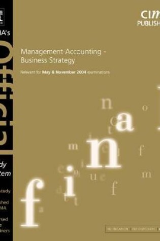 Cover of Management Accounting- Business Strategy