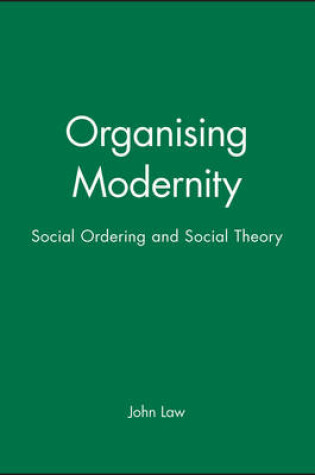 Cover of Organising Modernity