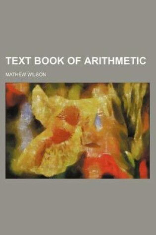 Cover of Text Book of Arithmetic