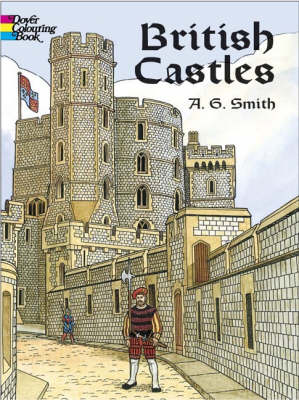 Book cover for British Castles Coloring Book