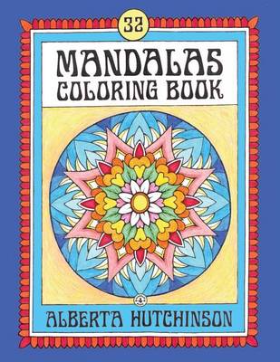 Book cover for Mandalas Coloring Book No. 4