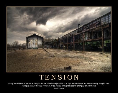 Book cover for Tension Poster