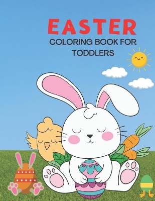 Book cover for Easter Coloring Book for Toddlers