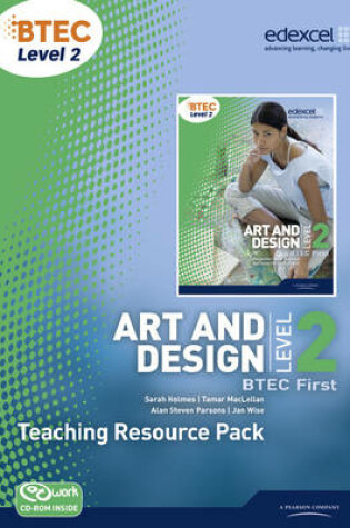 Cover of BTEC Level 2 First Art and Design Teaching Resource Pack