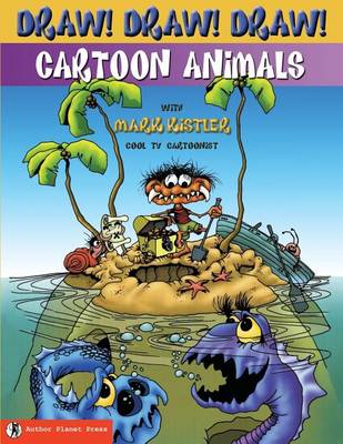 Book cover for Draw! Draw! Draw! #4 Cartoon Animals