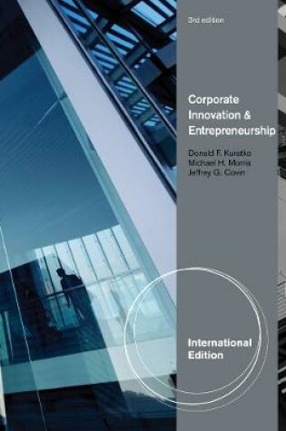 Cover of Corporate Innovation & Entrepreneurship, International Edition