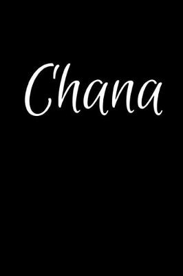 Book cover for Chana