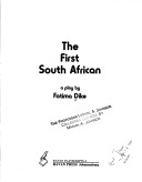 Book cover for First South African