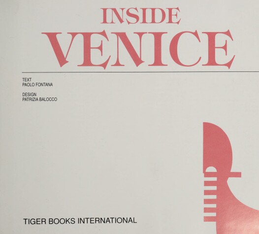 Book cover for Inside Venice