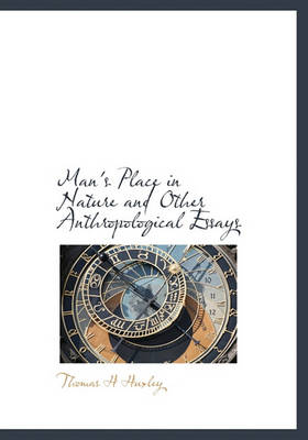 Book cover for Man's Place in Nature and Other Anthropological Essays